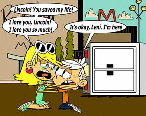 Lincoln saves Leni