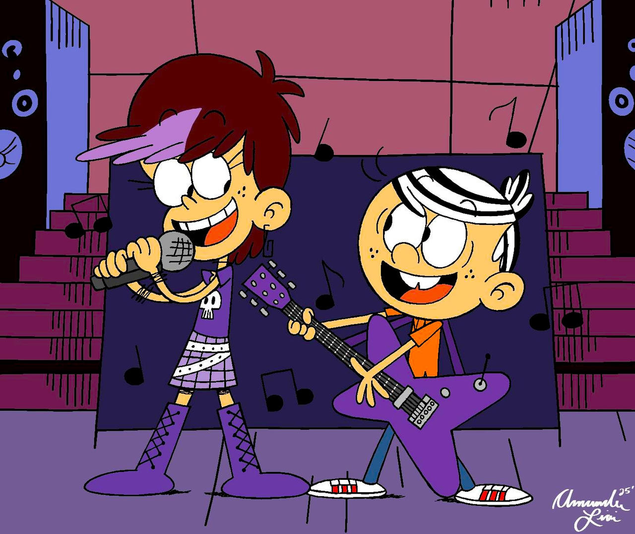 Ds Loud Rocker Louds that Rock by Rack44 on DeviantArt