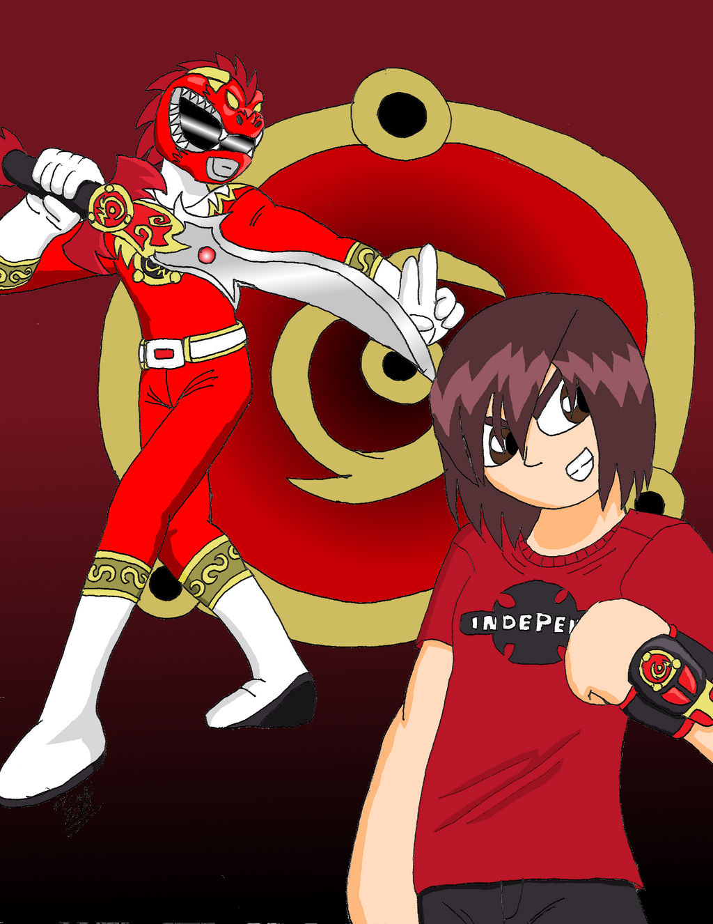 Power Rangers Dragon Legends: Red Ranger by Foowd on DeviantArt