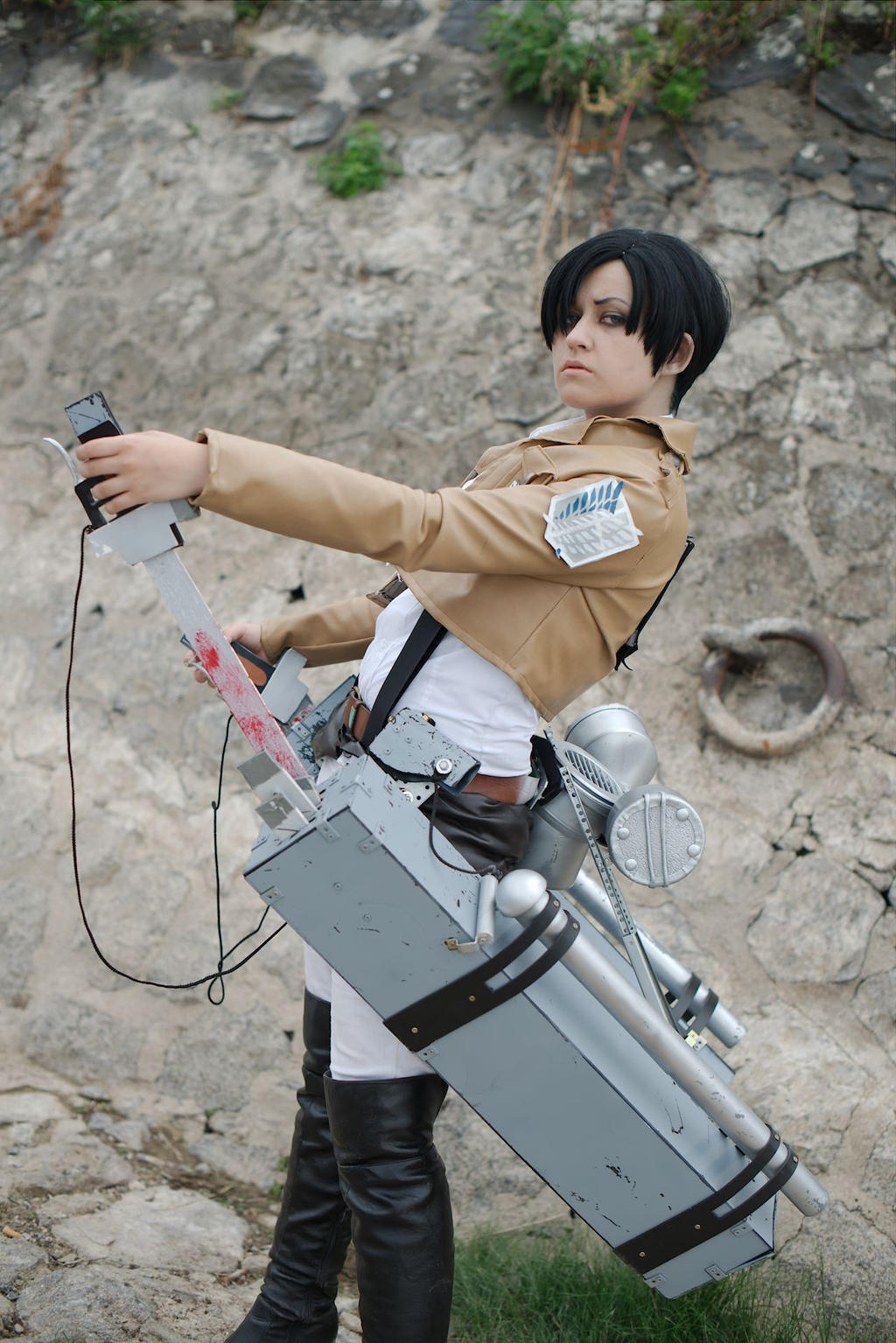 Rivaille Cosplay 01