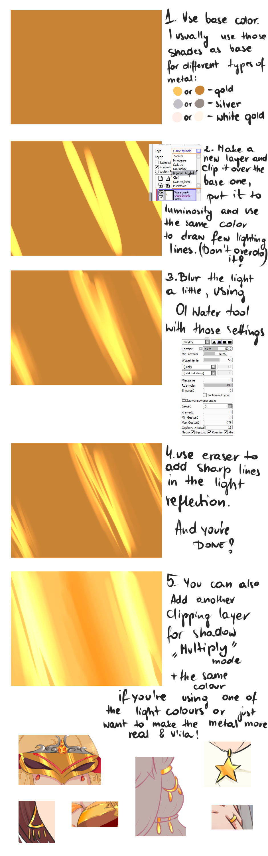 Quick Metal Drawing Tutorial by imtehForest on DeviantArt