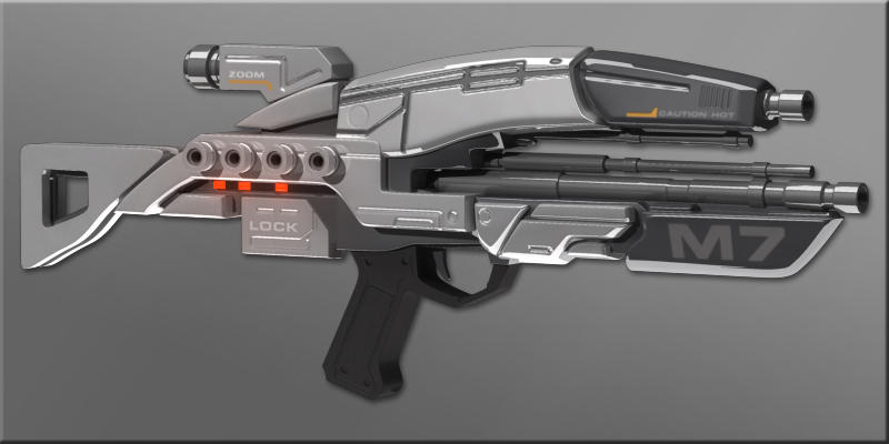 Mass Effect Battle Rifles Assault Rifle from Mass Effect by the-night-crawler on DeviantArt