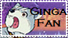 Ginga Fan Stamp