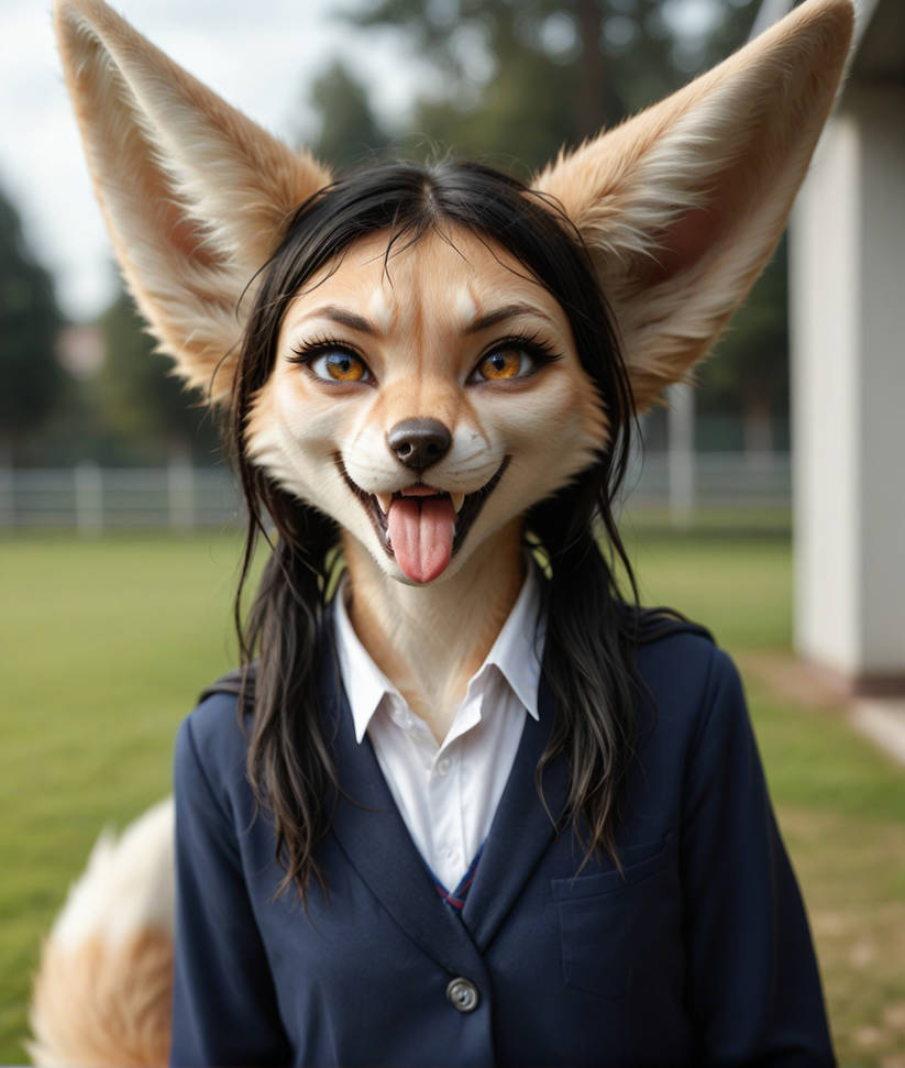 Fennec Black by FoxdenAI on DeviantArt