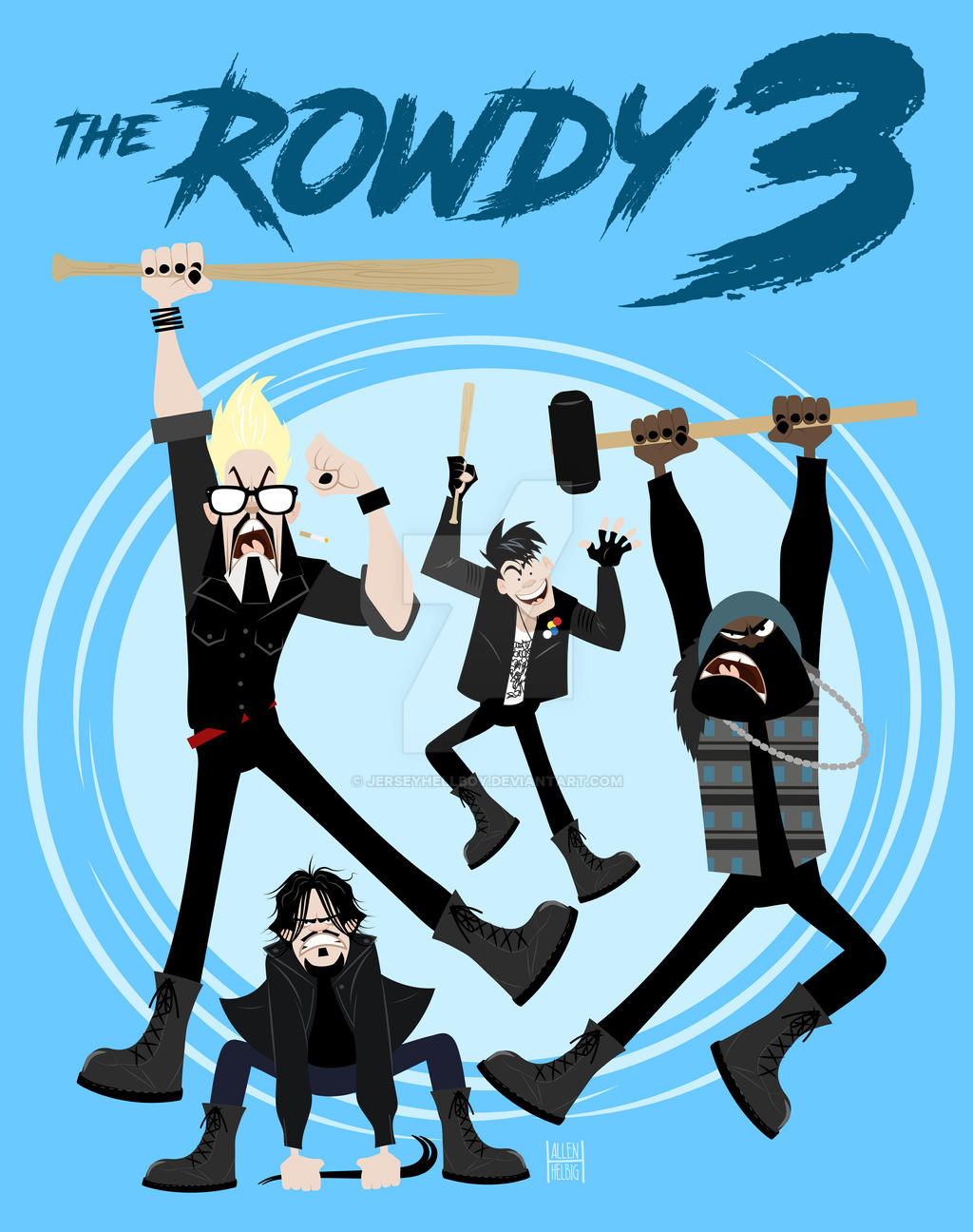 The Rowdy 3