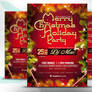 Merry Christmas Holiday Party Flyer