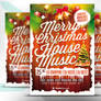 Christmas House Music Flyer