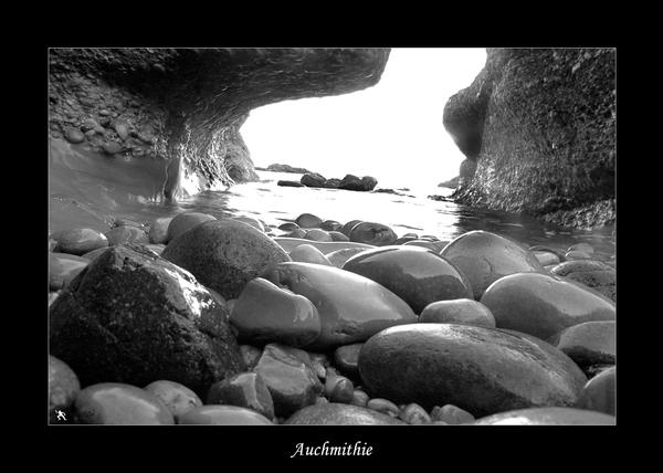 sea sculptured rocks...