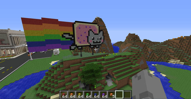 Nyan Cat in Tekkit