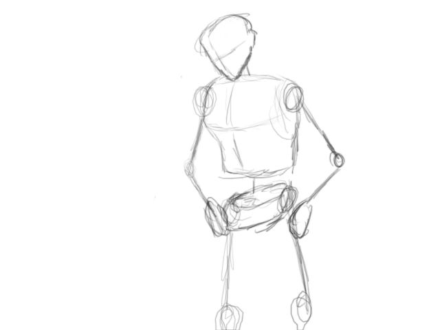 HumanAnatomySeries 1 : Slouch by nishad on DeviantArt