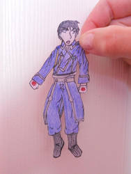 Roy Mustang paper child by J-M-Smith-Artworks