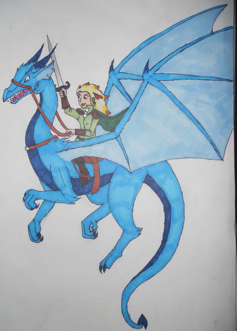 Cartoon Dragon Rider by J-M-Smith-Artworks on DeviantArt