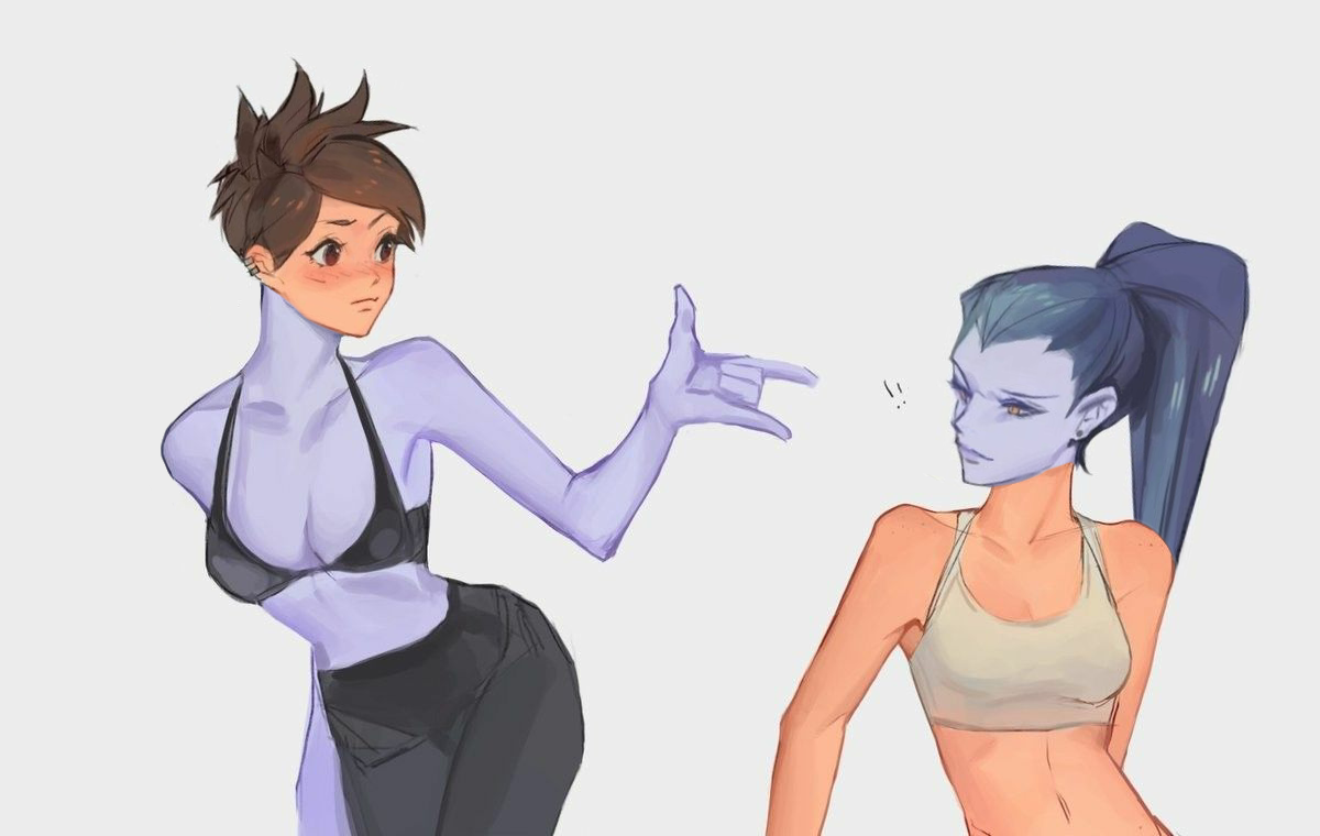 Genderbent Widow Maker : r/Overwatch