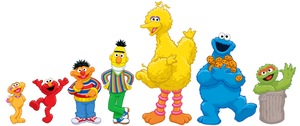 Sesame Street Vector Characters