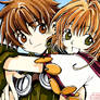 Huggles - Syaoran and Sakura
