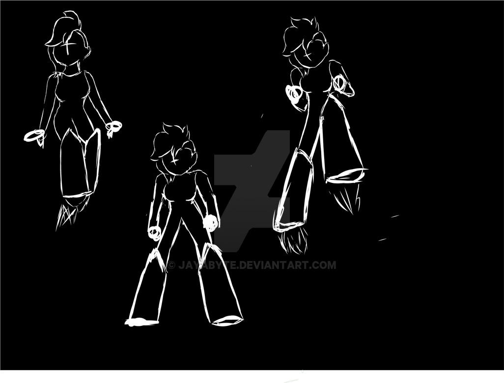 Jen Poses Reference v2 Jen Poses by JayaByte on DeviantArt