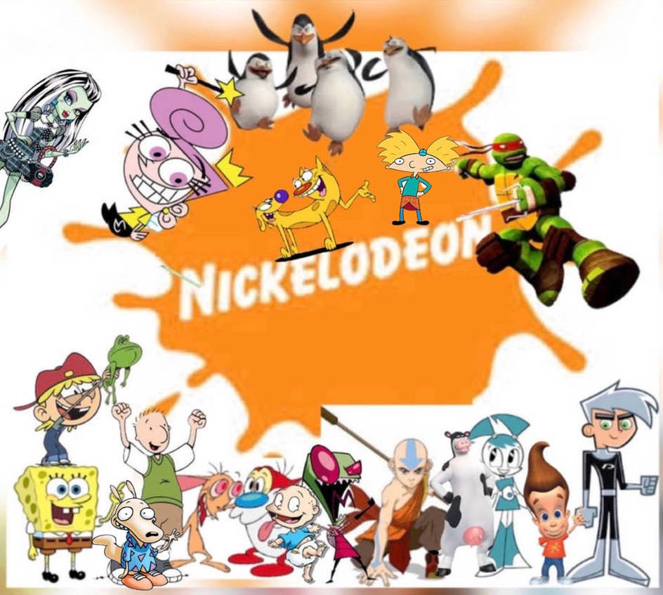 The Nickelodeon gang REreFixed by snakebit3443 on DeviantArt