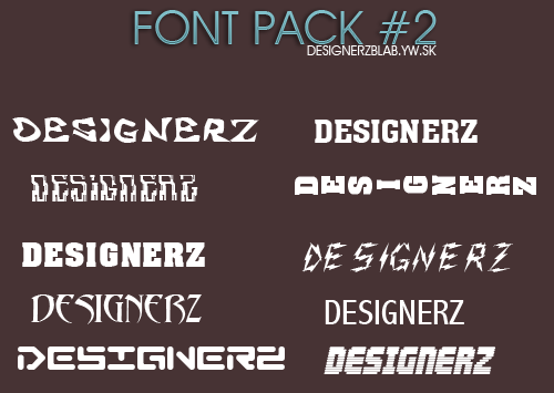 Font Pack 2