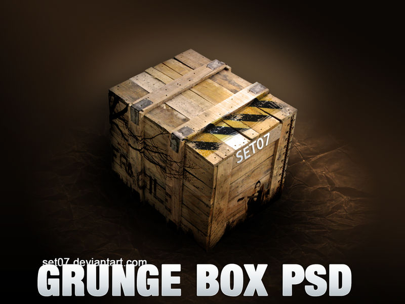 GRUNGE BOX PSD