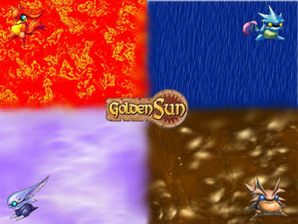 Golden Sun elementals