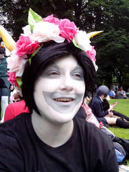 Gamzee and his flower crown :o)