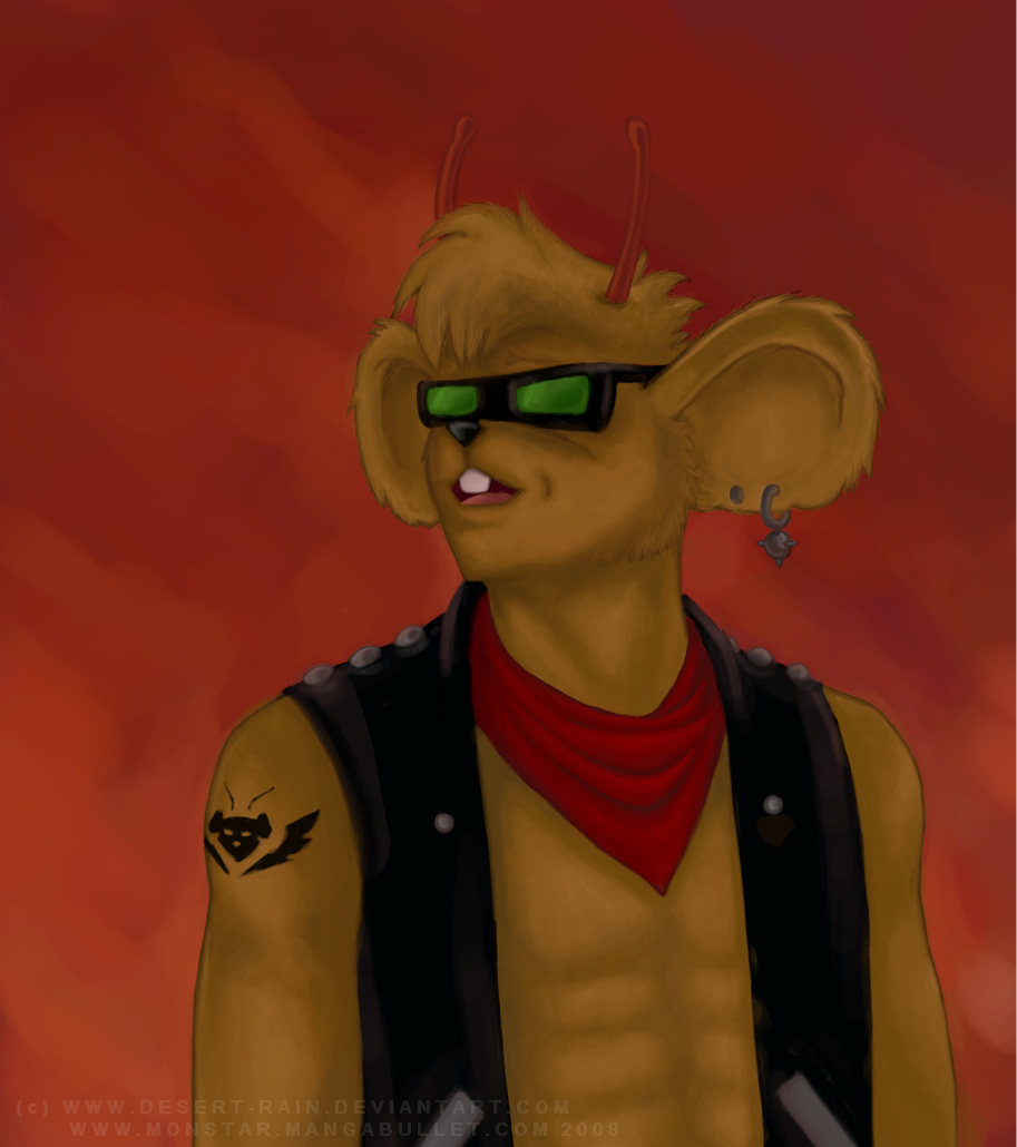 Biker Mice From Mars- THROTTLE by Desert-rain on DeviantArt
