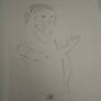 Sketch of a person