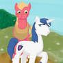 Big Mac and Shining Armor