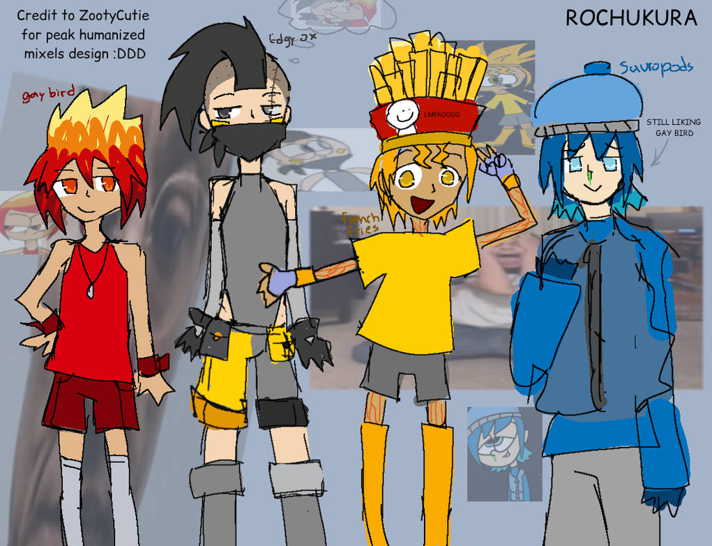 Nixels Human mixels x nyan neko sugar girl collab (human ver) by Rochukura on DeviantArt