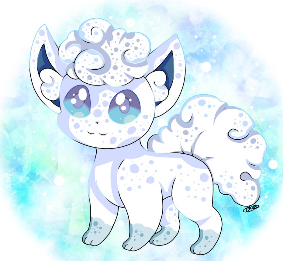 Alolan Vulpix by Nemisis-Draw100 on DeviantArt