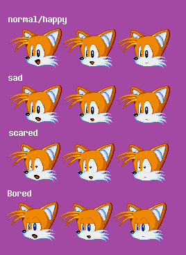 Pixilart - Scared Tails Sprite by Cosmogos