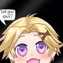 Mystic Messenger: Yoosung stuck behind glass