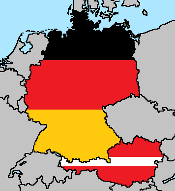 Germany Austria Flag Maps