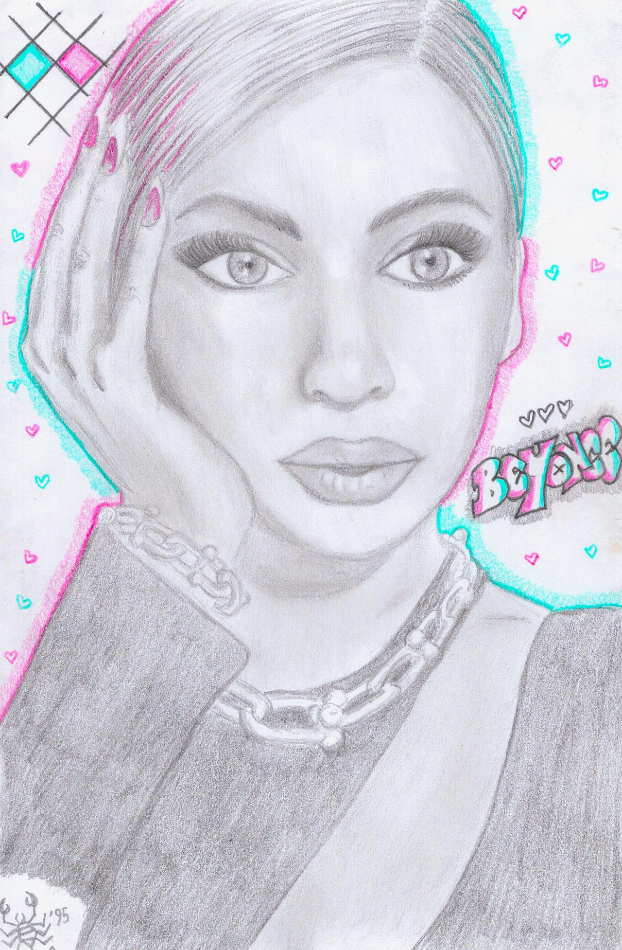 Beyonce Portrait by suinewai on DeviantArt