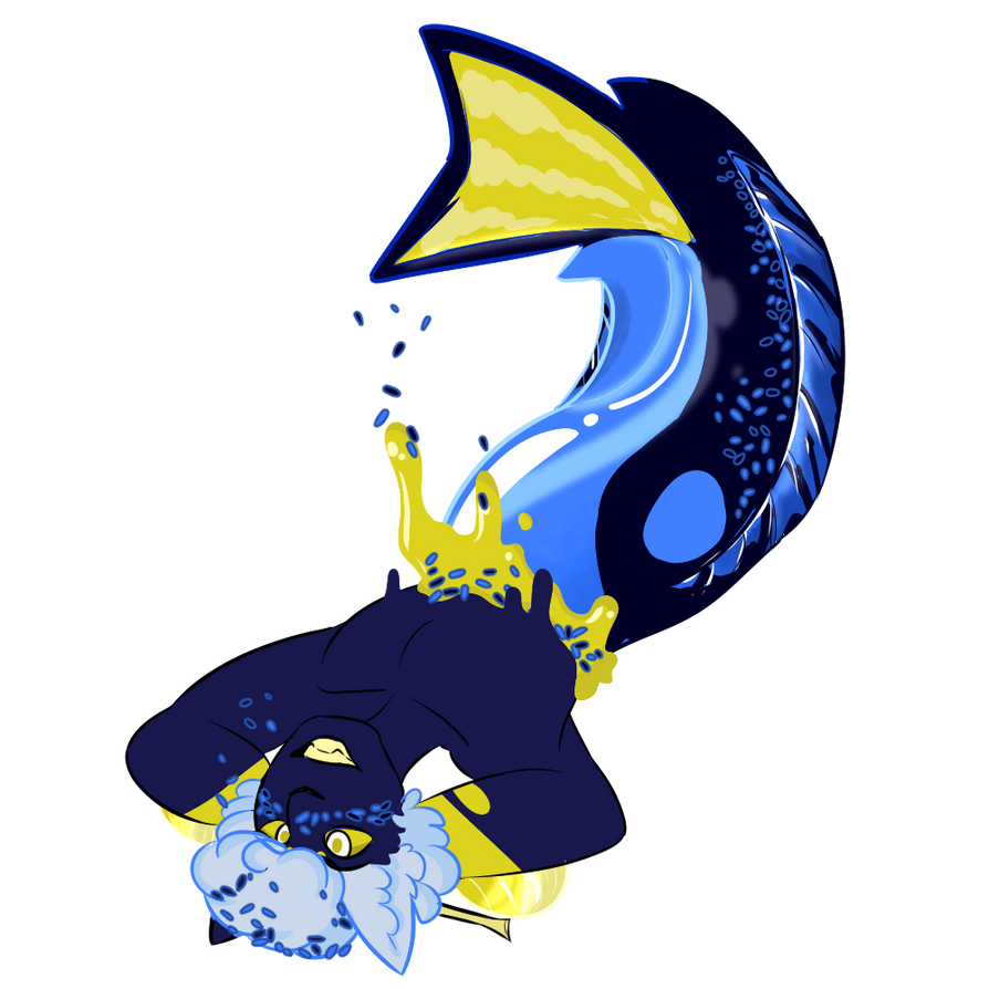 Mermay Advent Day 9 Blue Tang By Mantidserum On Deviantart