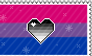 Identity Stamps - Bisexual Heteroromantic