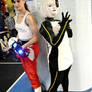 Chell and GLaDOS - Portal 2 cosplay