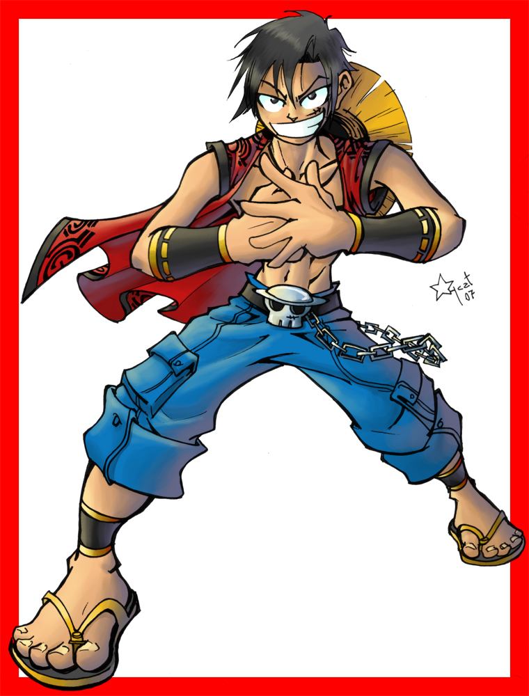 Luffy by dashmydesigner on DeviantArt