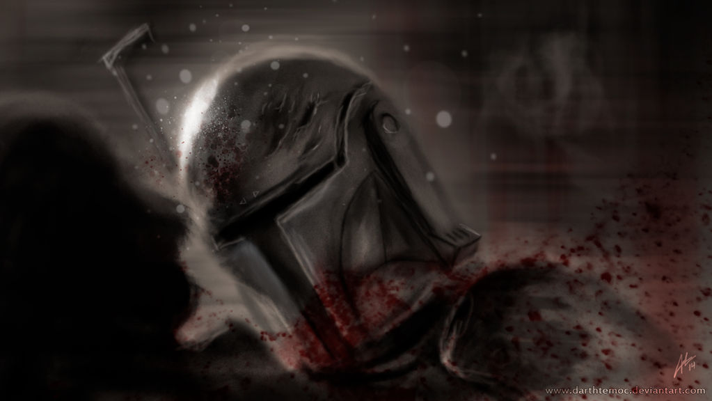 Mandalorian butting by DarthTemoc