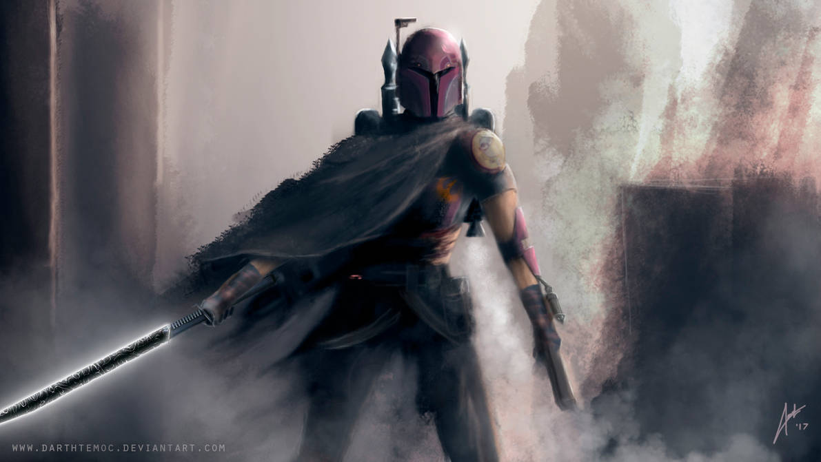 Sabine Wren - Darksaber by DarthTemoc on DeviantArt