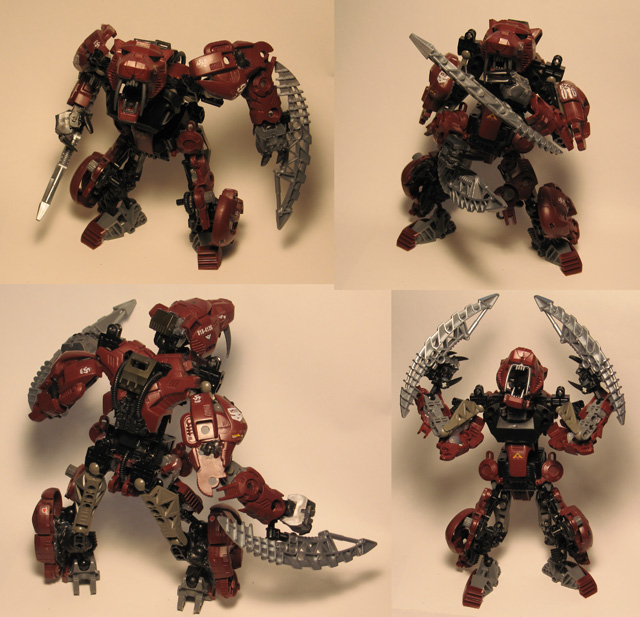 Zoids Bionicle Kitbash Tiger