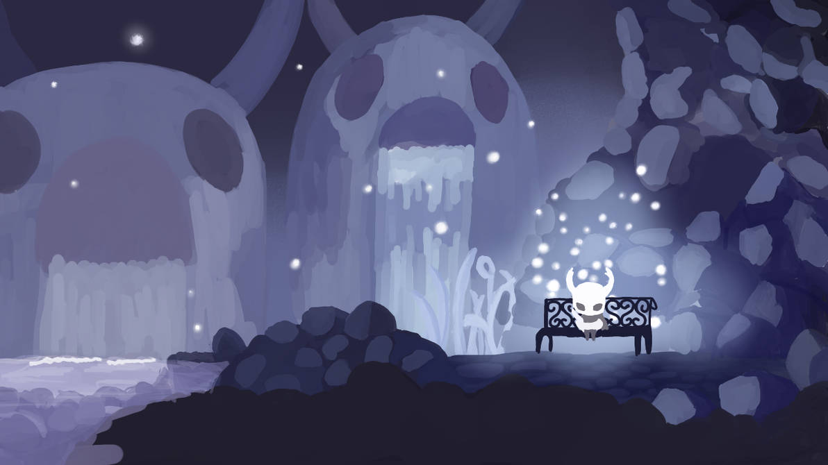 Hollow Knight hot spring by floofywolfy16 on DeviantArt