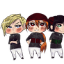 Rowdy Right Boys chibi