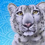Snow Leopard Mandala