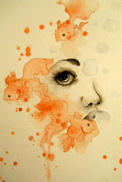 Goldfish By Rokkihurtta On Deviantart Goldfish By Rokkihurtta On Deviantart