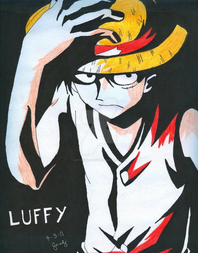 Monkey D. Luffy (Pre-Timeskip) by sayakisaragi01 on DeviantArt