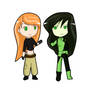 Chibi Kim+Shego