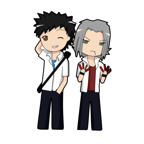 Chibi Yamamoto+Gokudera