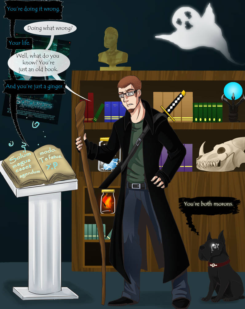 Wizard Teacher by Dino-blankey on DeviantArt