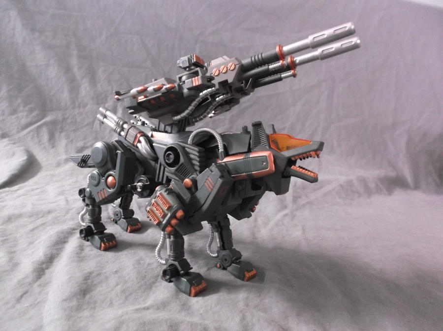 Zoid custom - Command Wolf HA by Begin-the-Night on DeviantArt